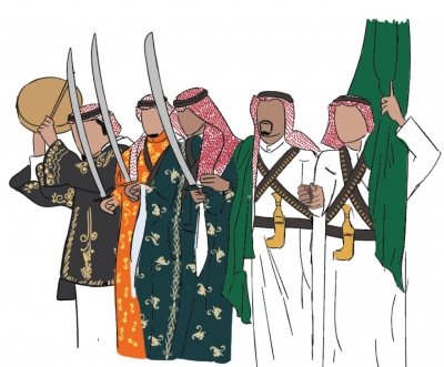 أزياء العرضة السعودية، دراسة تاريخية توثيقية